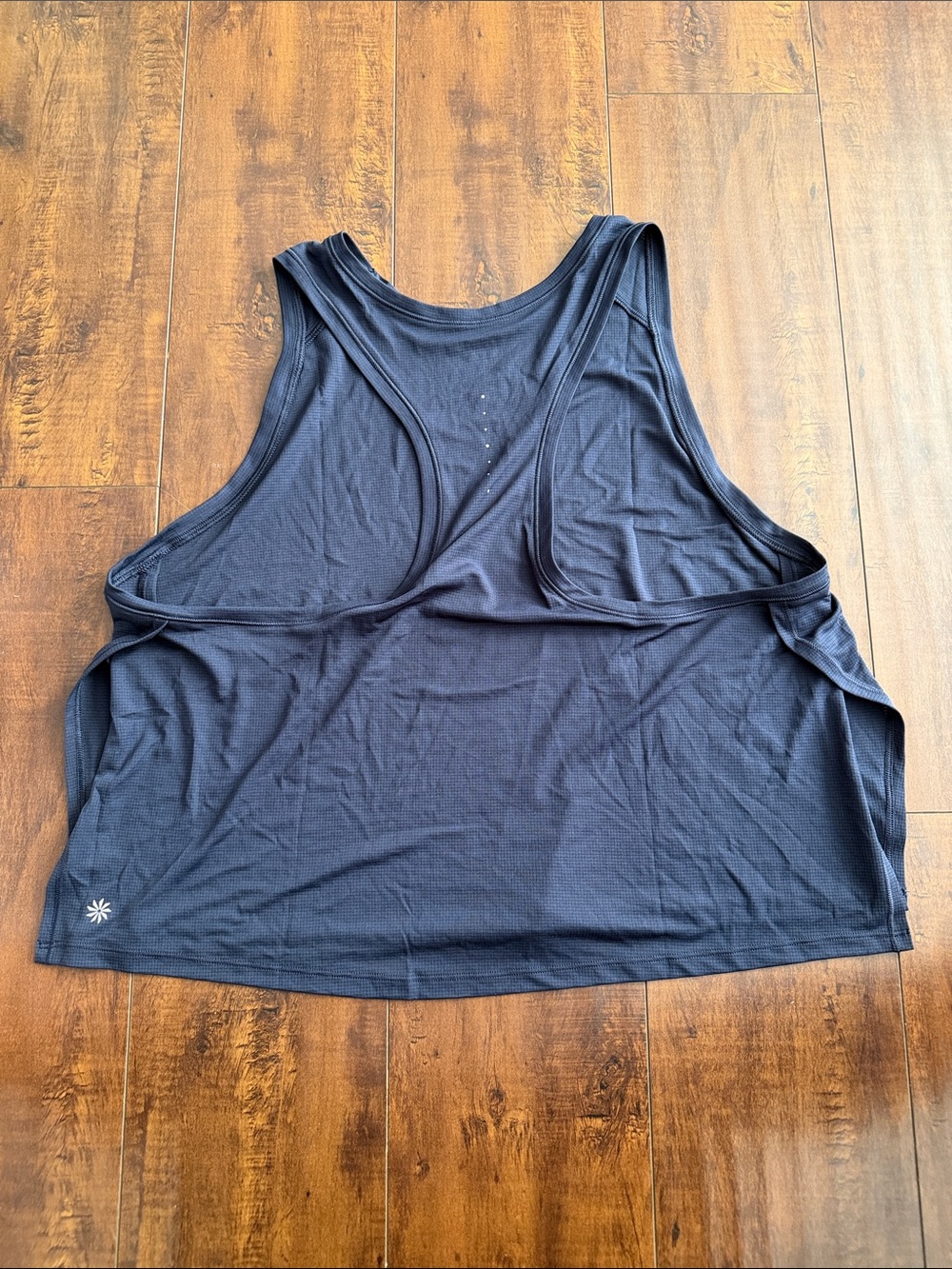 Athleta Navy Lightweight Racerback Tank - Picture 3 of 3